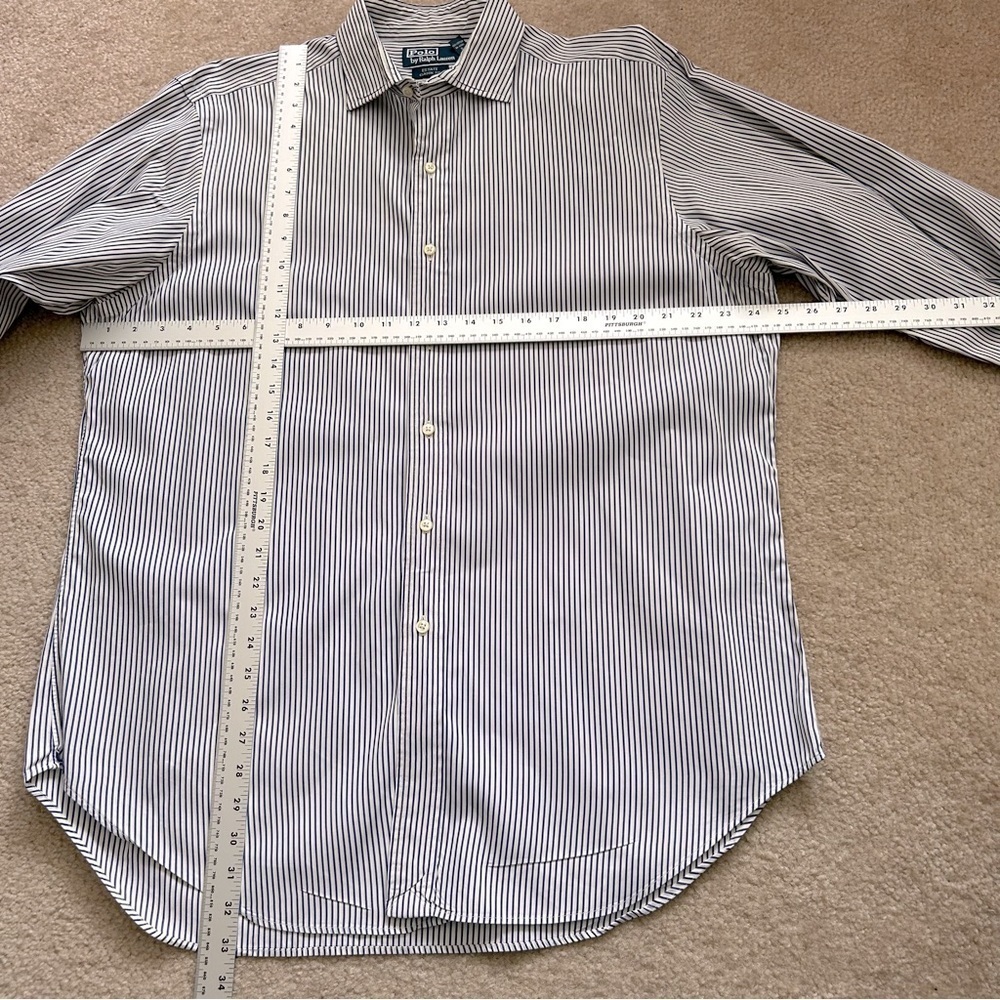 Polo Ralph Lauren Estate Classic Fit Long Sleeve Button Down Shirt - Picture 7 of 9
